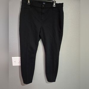 Gap Black Stretch Skinny Pants Size 16